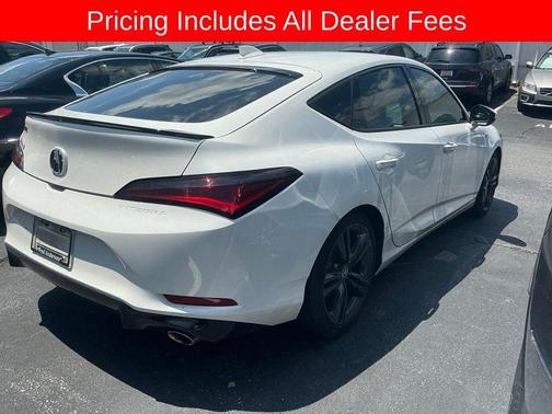 Platinum White Pearl 2024 Acura Integra A-Spec Package