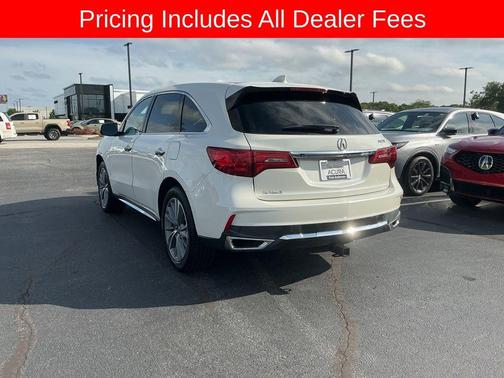 White Diamond Pearl 2017 Acura MDX 3.5L w/Technology Package