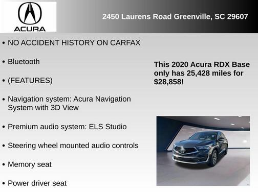 2020 Acura RDX Technology Package