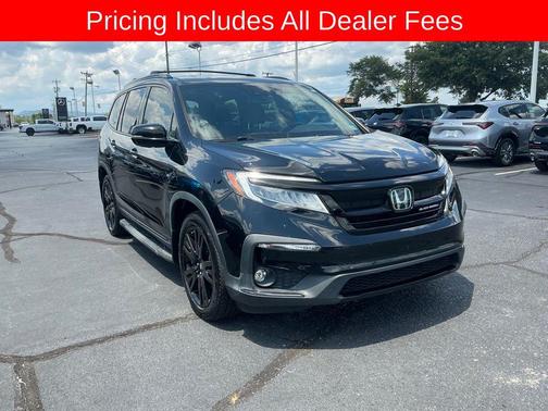 Crystal Black Pearl 2020 Honda Pilot Black Edition