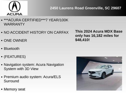 2024 Acura MDX Technology