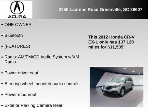 2012 Honda CR-V EX-L