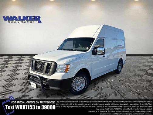2021 Nissan NV Cargo NV3500 HD S V8