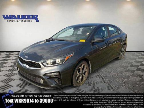 Gravity Grey 2019 Kia Forte LXS