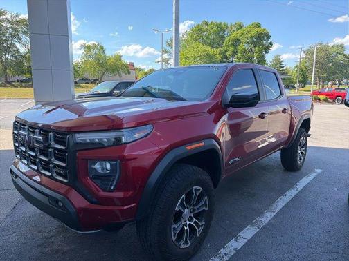 Volcanic Red Tintcoat 2025 GMC Canyon AT4