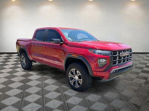 Volcanic Red Tintcoat 2025 GMC Canyon AT4