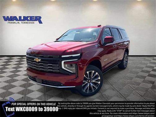 2026 Chevrolet Tahoe 4WD High Country