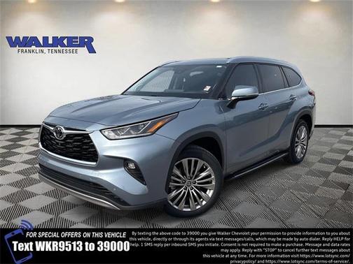 2022 Toyota Highlander Platinum