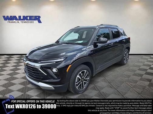 Mosaic Black Metallic 2026 Chevrolet Trailblazer LT