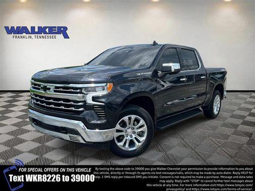 Dark Ash Metallic 2024 Chevrolet Silverado 1500 LTZ