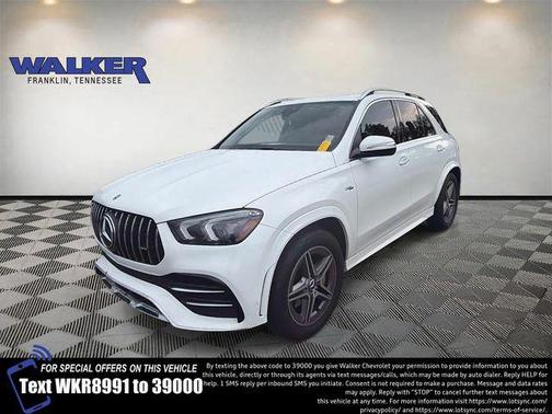 Polar White 2022 Mercedes-Benz AMG GLE 53 4MATIC+