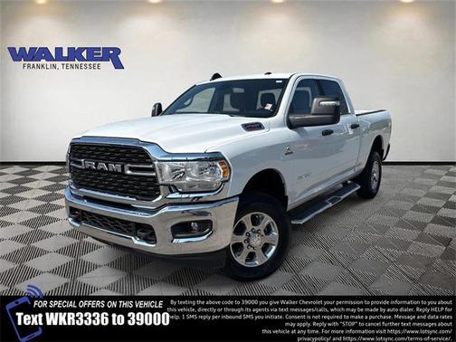 2023 RAM 2500 Big Horn Crew Cab 4x4 6'4' Box