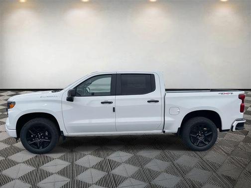 Summit White 2026 Chevrolet Silverado 1500 Custom