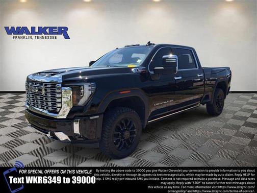 Onyx Black 2024 GMC Sierra 2500 Denali