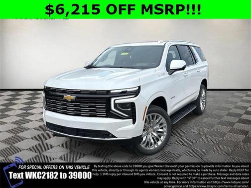 2025 Chevrolet Tahoe 4WD High Country