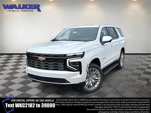 2025 Chevrolet Tahoe 4WD High Country