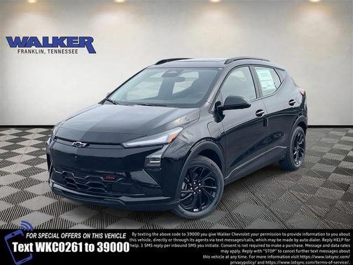Mosaic Black Metallic 2027 Chevrolet Bolt RS SUV