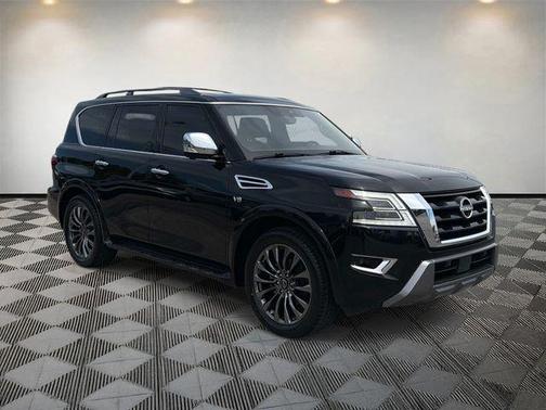Super Black 2021 Nissan Armada Platinum 2WD