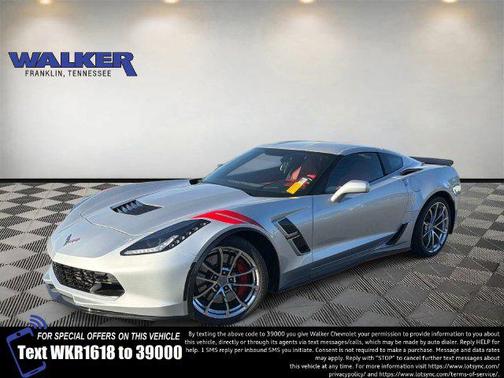 Blade Silver Metallic 2019 Chevrolet Corvette Grand Sport