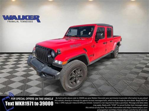 2022 Jeep Gladiator Willys 4x4