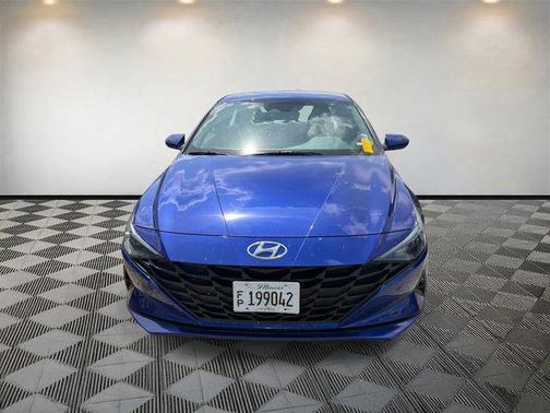 Intense Blue 2023 Hyundai ELANTRA HEV Blue