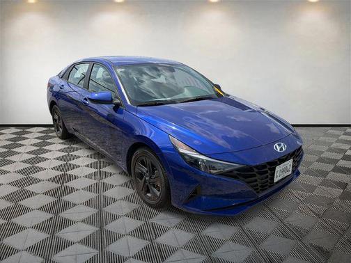 Intense Blue 2023 Hyundai ELANTRA HEV Blue