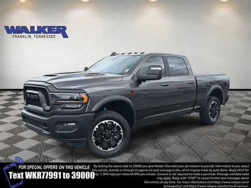Granite Crystal Metallic Clearcoat 2023 RAM 2500 Power Wagon
