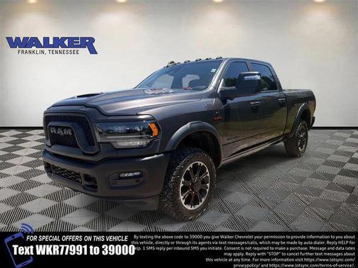 Granite Crystal Metallic Clearcoat 2023 RAM 2500 Power Wagon