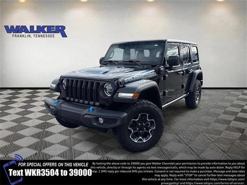 2022 Jeep Wrangler Unlimited 4xe Rubicon