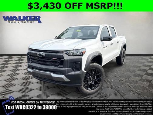 2026 Chevrolet Colorado Trail Boss