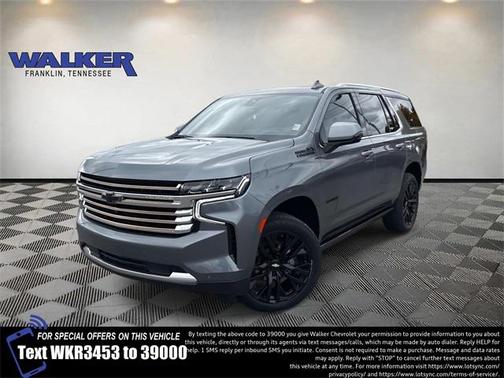 2021 Chevrolet Tahoe 4WD High Country