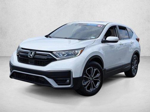 Platinum White Pearl 2021 Honda CR-V 2WD EX