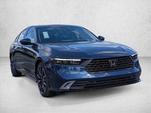 Canyon River Blue Metallic 2026 Honda Accord Hybrid Touring