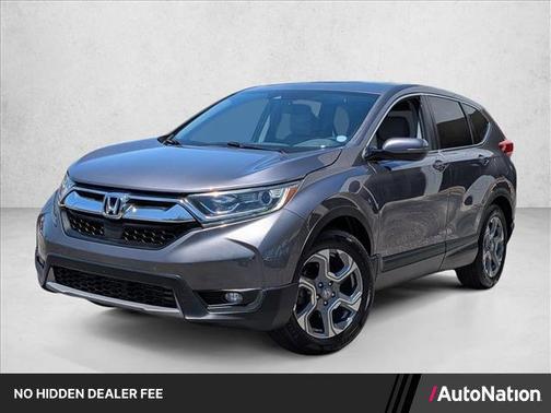 Gunmetal Metallic 2017 Honda CR-V EX-L