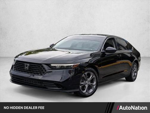 Crystal Black Pearl 2024 Honda Accord EX