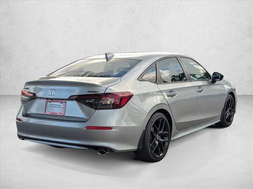 Solar Silver Metallic 2026 Honda Civic Sport