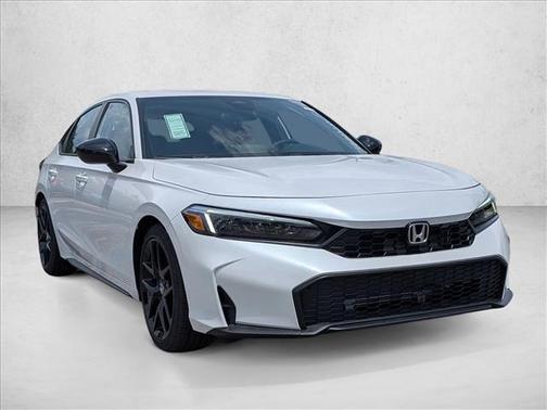 Platinum White Pearl 2026 Honda Civic Sport