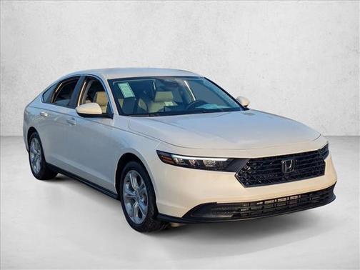Platinum White Pearl 2026 Honda Accord LX 1.5T