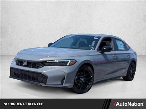 Urban Gray Pearl 2026 Honda Civic Sport