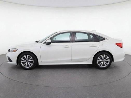Platinum White Pearl 2024 Honda Civic LX