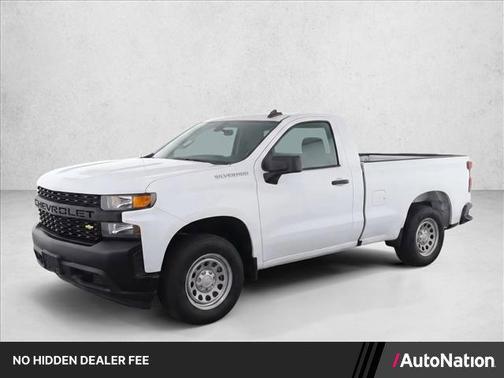 Summit White 2021 Chevrolet Silverado 1500 WT