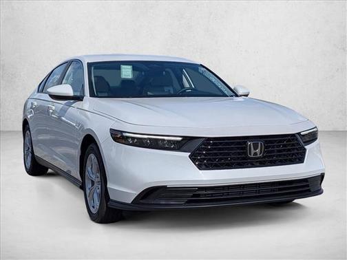 Platinum White Pearl 2026 Honda Accord LX 1.5T