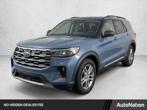 Vapor Blue Metallic 2025 Ford Explorer Active