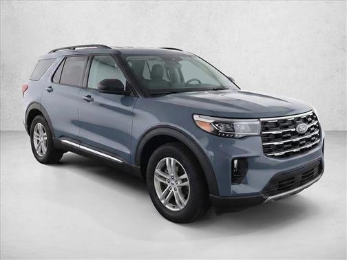 Vapor Blue Metallic 2025 Ford Explorer Active