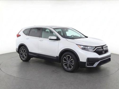 Platinum White Pearl 2021 Honda CR-V 2WD EX