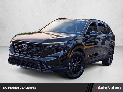 Crystal Black Pearl 2024 Honda CR-V Hybrid Sport AWD