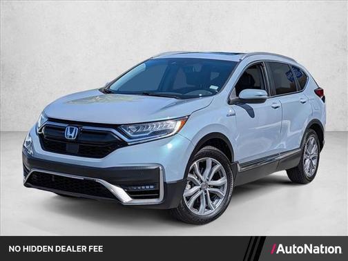Sonic Gray Pearl 2022 Honda CR-V Hybrid Touring