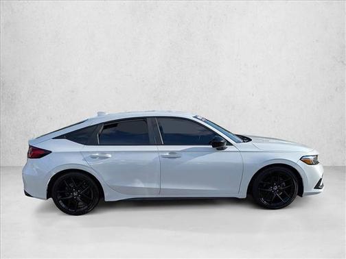 Platinum White Pearl 2023 Honda Civic Sport