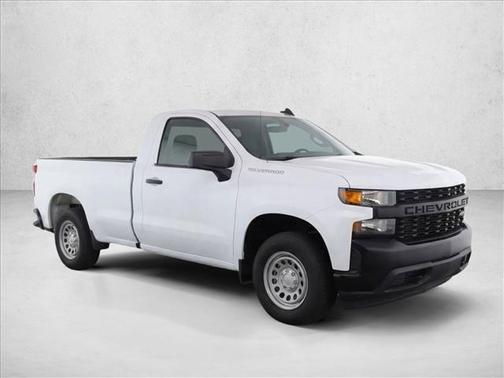 Summit White 2021 Chevrolet Silverado 1500 WT