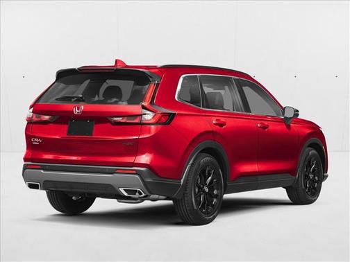 Radiant Red Metallic 2026 Honda CR-V Hybrid Sport-L FWD